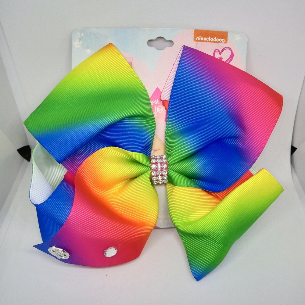 JoJo Siwa Vibrant Rainbow Hair Bow